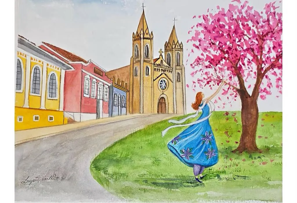 Lages vira aquarela no universo lúdico de Emma
